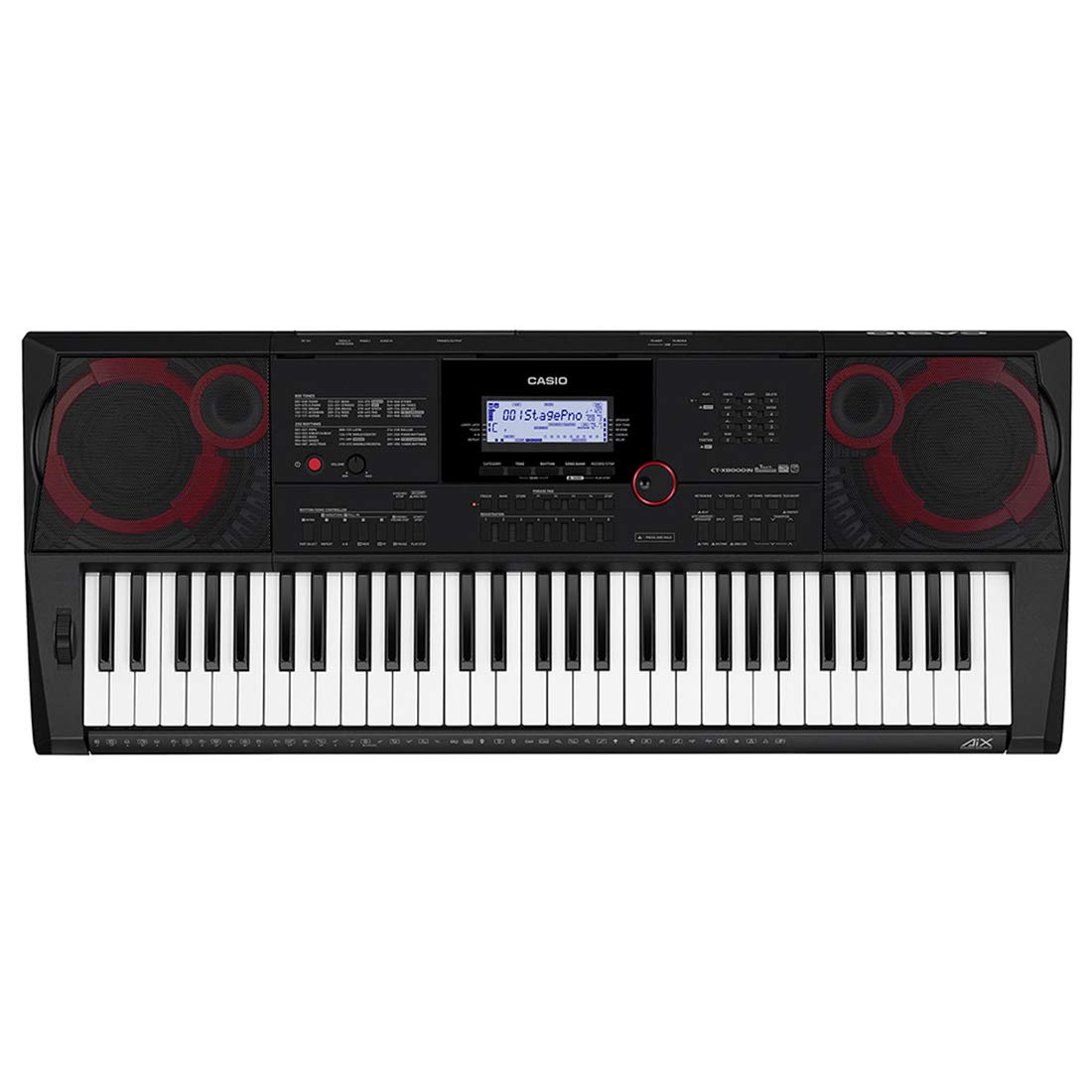 Casio CT-X8000IN 61-Key Portable Keyboard (Black)